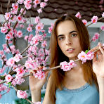 First pic of Slim brunette posing nude