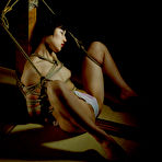 Third pic of Petite Asian cutie bound and gagged like a Slut