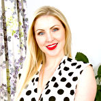First pic of Georgie Lyall Busty Pale Blonde Cougar