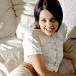 Third pic of Hottest Sweetie fondling her wet pussy for a big orgasm in her bed by ShavedTeenGirls.com