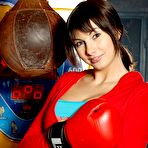 First pic of Hottest Sexy boxing sweetheart undresses and masturbates with a toy by ShavedTeenGirls.com