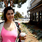 Fourth pic of Valentina Nappi That Frisky Metro Rider for Zishy - Curvy Erotic