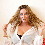 First pic of Prime Curves - Cassie Becker Sheer Shirt