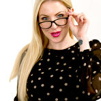First pic of Georgie Lyall Pale Busty Blonde Cougar