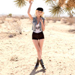 First pic of Juniper Hope exposes her fabulous curves on top of her motorcycle