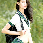 First pic of Leggy Anna Jolie in a Sexy Uniform