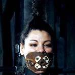 Second pic of SexPreviews - Dana Vixen busty is spread bound in metal and toyed by maledom