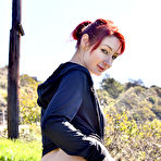 Second pic of Violet Monroe Sporty Red Hot Milf