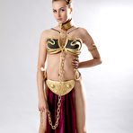 First pic of Stacy Cruz Slave Leia XXX Cosplay - Cherry Nudes