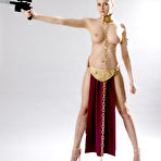 Second pic of Stacy Cruz Slave Leia XXX Cosplay - Cherry Nudes