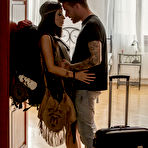 First pic of Dark haired Rina E sitting on Lukes strong dick at pussyxxxporn.com