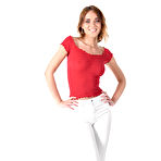 First pic of Pretty Oxana Chic undressing and playing with toy