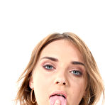 Third pic of Pretty Oxana Chic undressing and playing with toy