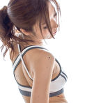 Third pic of Sporty beauty Rin Miura strips before giving an ass job, then a legjob