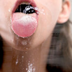 Fourth pic of Tera Link Kisses You with a Mouthful of Cum