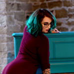 First pic of Galda Lou Purple Dress Nothing But Curves - Curvy Erotic