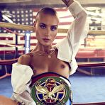 Second pic of Could you last one round in the ring with Sweden cutie Vendela?