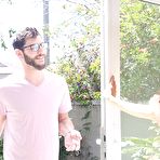 First pic of Eliza Ibarra meets her new neighbor and takes his cock