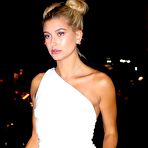 First pic of Hailey Baldwin long sexy legs at 1Oak Nightclub