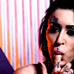 Fourth pic of Cum on Janey's Tattoo