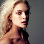 Second pic of Masha Gutic posing topless and nude