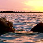 Second pic of Alessandra Ambrosio topless in a water