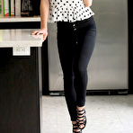 Second pic of Enjoy 12 Pictures of Lily Chey Polka Dots Pussy - Bunnylust.com