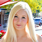 Second pic of Vera Bliss in a Blue Skirt