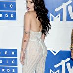 Fourth pic of Halsey in see through suit at 2016 MTV Video Music Awards