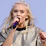 Fourth pic of Zara Larsson legs at V Festival stage