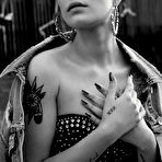 Fourth pic of Halsey sexy and topless smoking photos