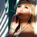 First pic of Khlo&euml; Terae Busty Bohemian Blonde Bares Heavenly Curves