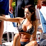 Fourth pic of Nabilla Benattia areola slip in and ass in black bikini