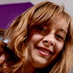 Second pic of Clara spreads her big hairy pussy