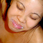 Third pic of Free Pics of Anna's face smothered in cum