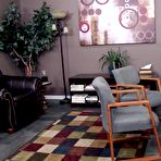 Fourth pic of Amateur porn video exposes clerk having office sex