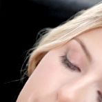 Fourth pic of Desirable blonde in white lingerie rides hard cock