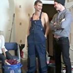 Fourth pic of Russian workers fuck in homemade group sex video