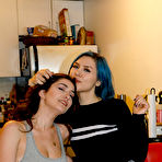 First pic of Skye Blue Naked with a Friend