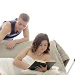 First pic of European chubby teen plays in amateur porn video