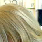 Third pic of 			Huge penis sticking out of the blonde’s pussy - 18TUBE.XXX
		