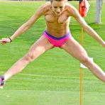 Third pic of Sporty Green Girl