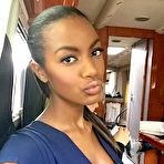 Fourth pic of Ebonee Davis in lingeries and naked