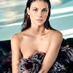 First pic of Morena Baccarin sexy posing mag photoshoot