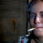 Third pic of SexPreviews - Ashley Graham redhead is bound with big tits exposed and body toyed to orgasm