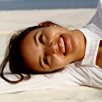 Fourth pic of Alejandra Cobos in White Sands by Zishy (12 photos) | Erotic Beauties