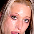 Fourth pic of Enjoy sexy Euro Babe Facials,Uma zex loves chum around with annoy tone off cum at bottom her seductive face