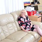 First pic of Naughty British mature lady getting wet on her couch