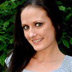 First pic of SexPreviews - Hailey Young brunette is bound in rope with black ballgag in dungeon by maledom