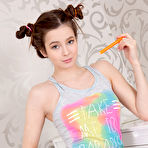Second pic of Check out this sweet teen girl who loves and enjoys posing in cute outfits but even loves posing fully naked. free pictures